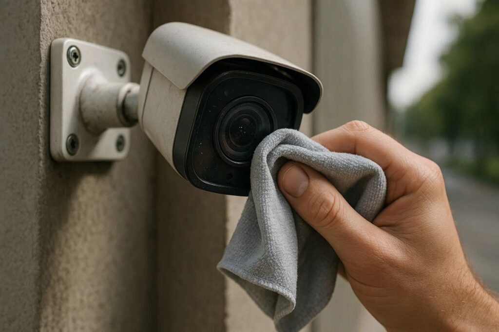 Why Cleaning Your CCTV Camera Matters