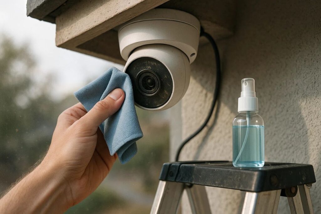 When to Clean Your Security Camera