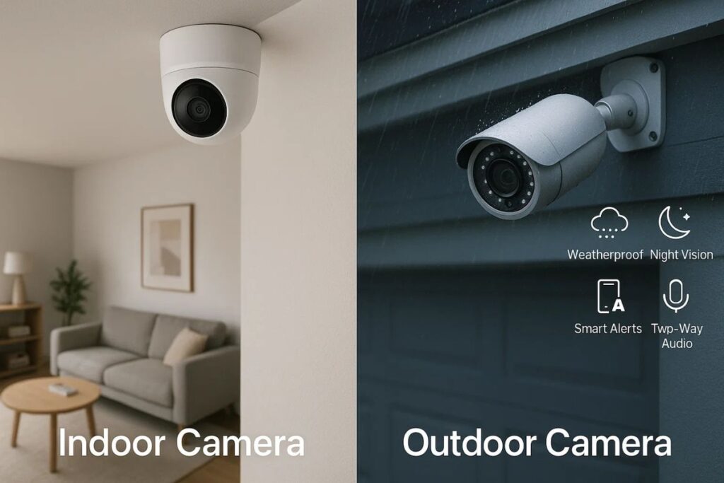 Indoor vs. Outdoor Cameras