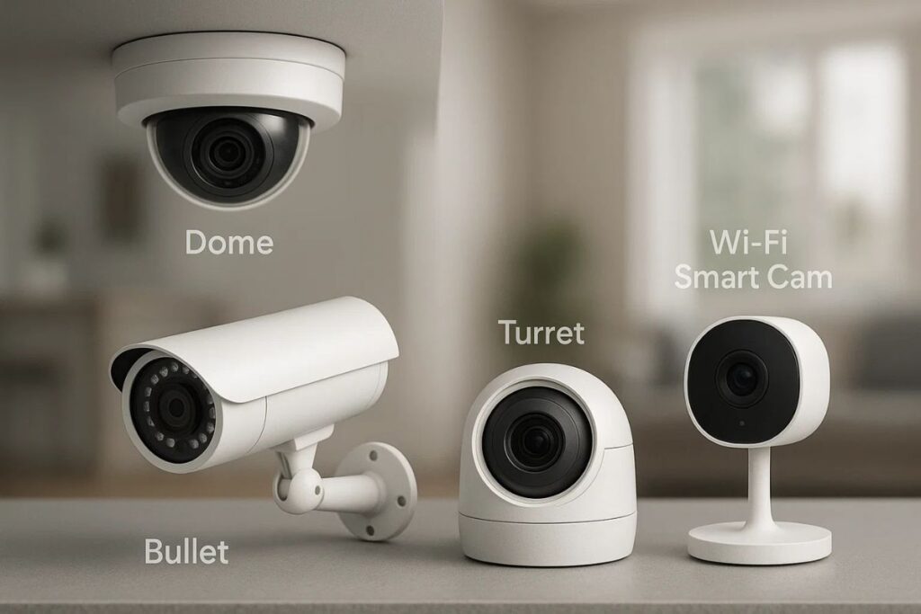 Types of Indoor CCTV Cameras