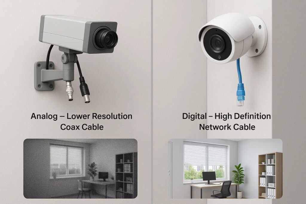 What Are Analog and Digital CCTV Cameras?