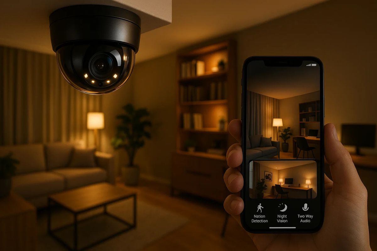 What kind of cctv camera is used for indoor?