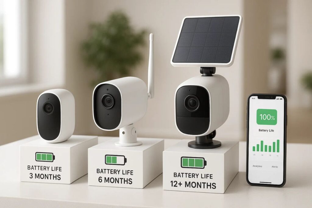 Average Battery Life of CCTV Cameras
