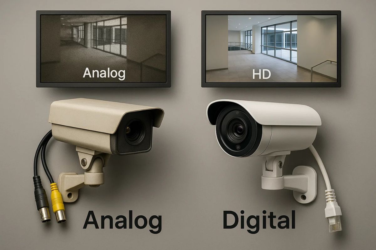 Difference Between Analog and Digital CCTV Camera?