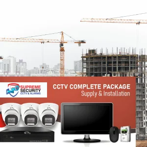 Industry specific Construction sites cctv camera installation