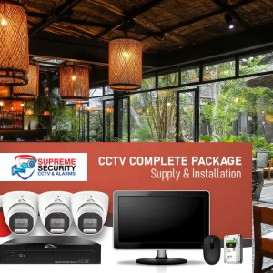 Industry specific cctv camera installation - Restaurants