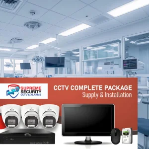 Industry specific medical centers cctv camera installation