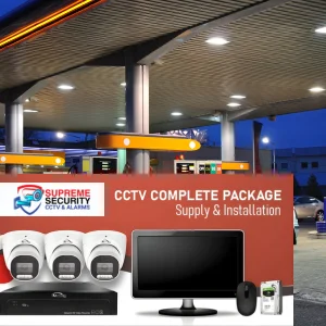 Industry specific petrol stations cctv camera installation