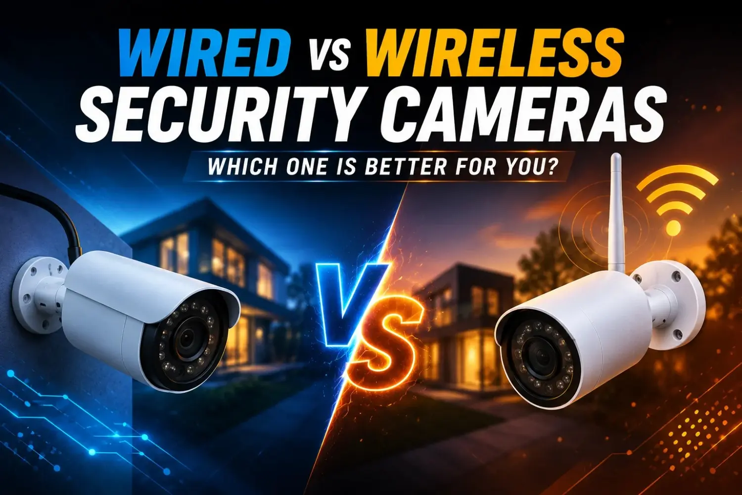 Wired vs Wireless Security Cameras – Which One Is Better