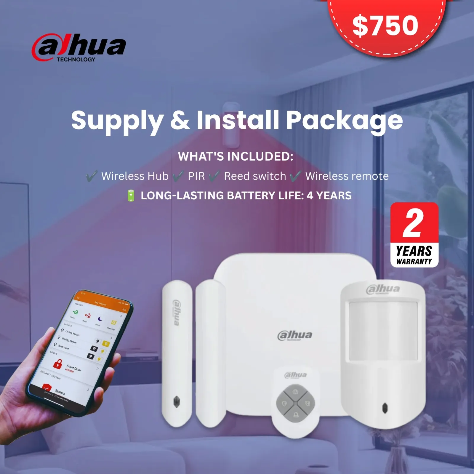 Dahua Security Alarm Packages - 1