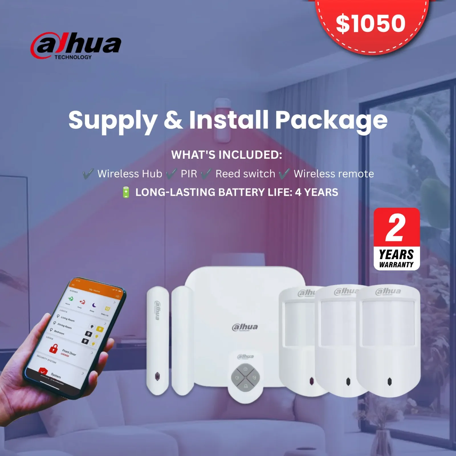 Dahua Security Alarm Packages - 2