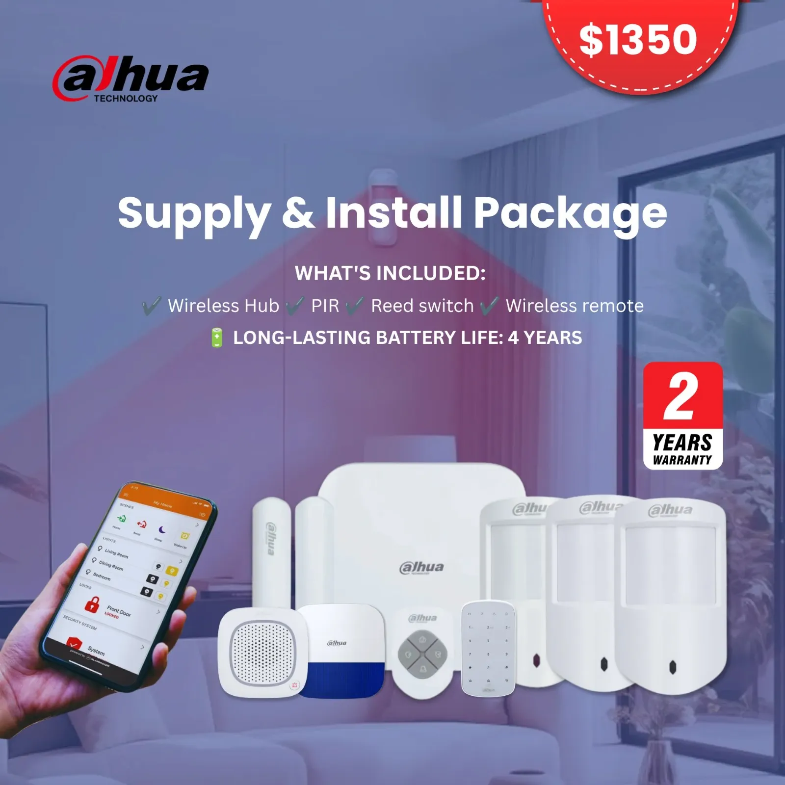 Dahua Security Alarm Packages - 3